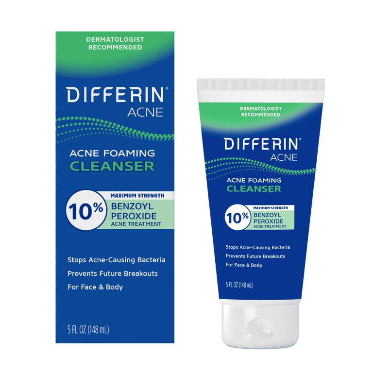 DIFFERIN MAX STRENGTH FOAM CLEANSER 177ml