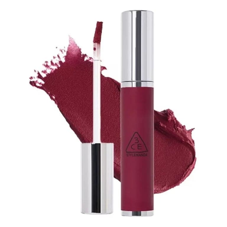3CE Hazy Lip Clay #Plum Pudding