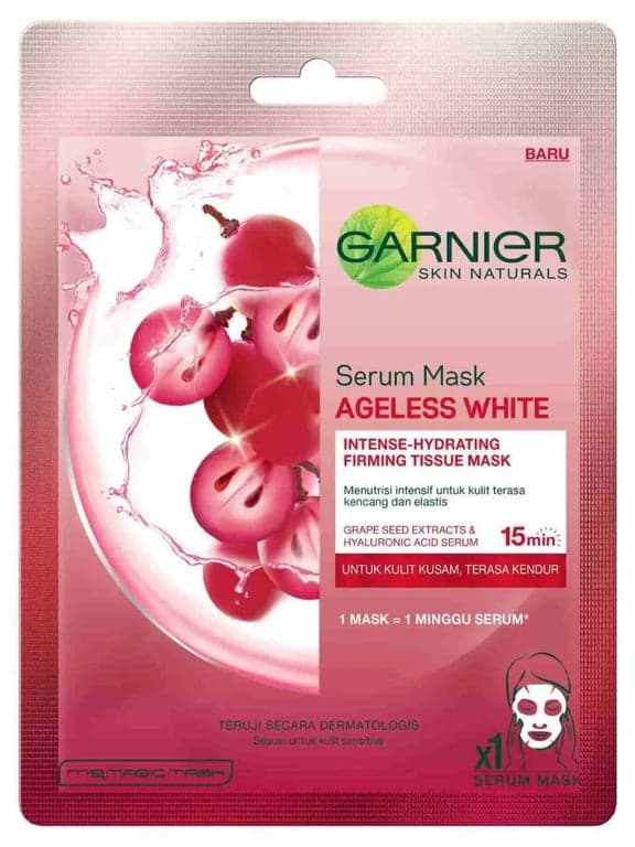 GARNIER VEHC WTP SACHET BY1 BK AS X 10.133g
