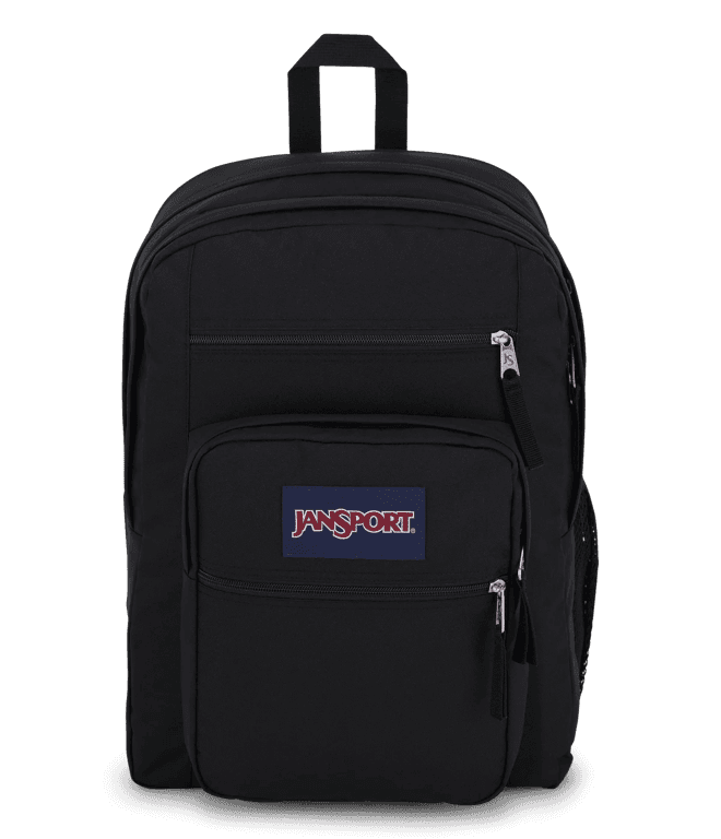 JANSPORT BIG STUDENT BLACK BACKPACK 34L - CLASSIC SCHOOL BAG