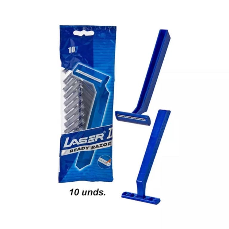LASER DISPOSABLE RAZOR 10PCS MEN 10PCS