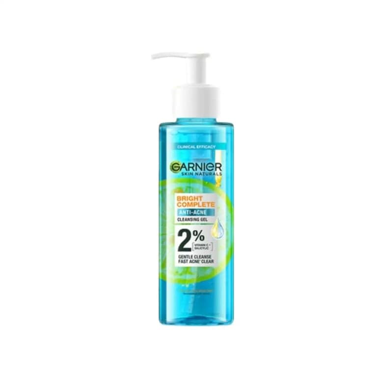 GARNIER SKIN ACTIVE ACNE FIGHTING SALICYLIC ACID GEL FACE WASH 120ml EBT