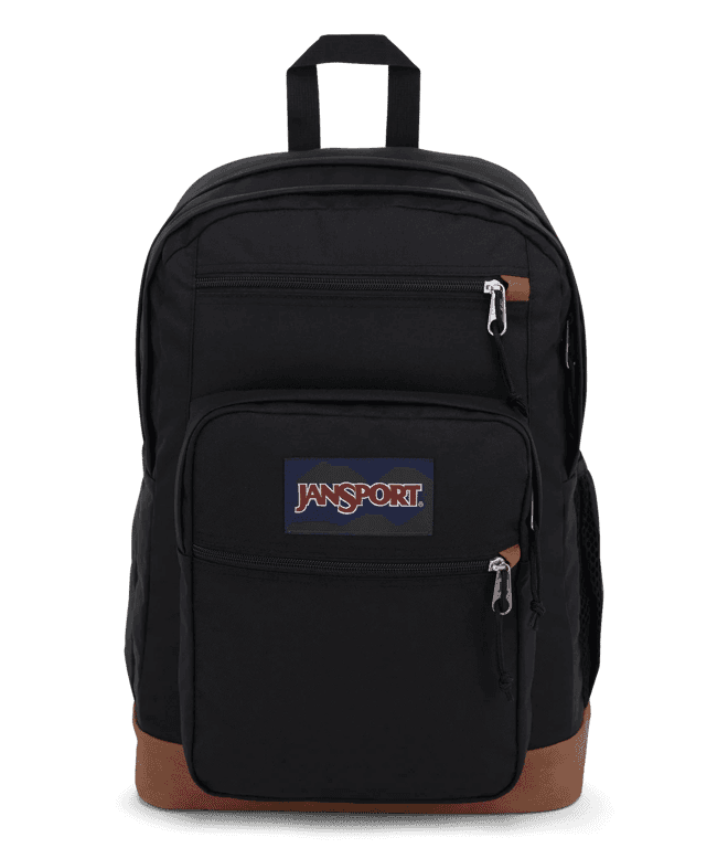 JANSPORT COOL STUDENT BACKPACK 34L - BLACK - LAPTOP COMPATIBLE - DURABLE