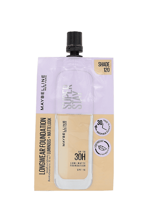 MAYBELLINE SUPERSTAY LUMI MATTE FOUNDATION 120 ST3 LONG LASTING 11.817g