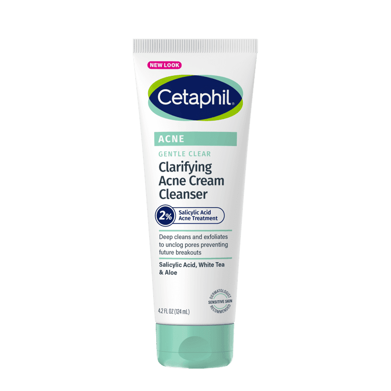 CETAPHIL GENTLE CLEAR CREAM CLEANSER 124ml