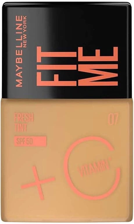 MAYBELLINE FIT ME FRESH TINT SPF50 07 HYDRATING FACE MAKEUP 49.7g
