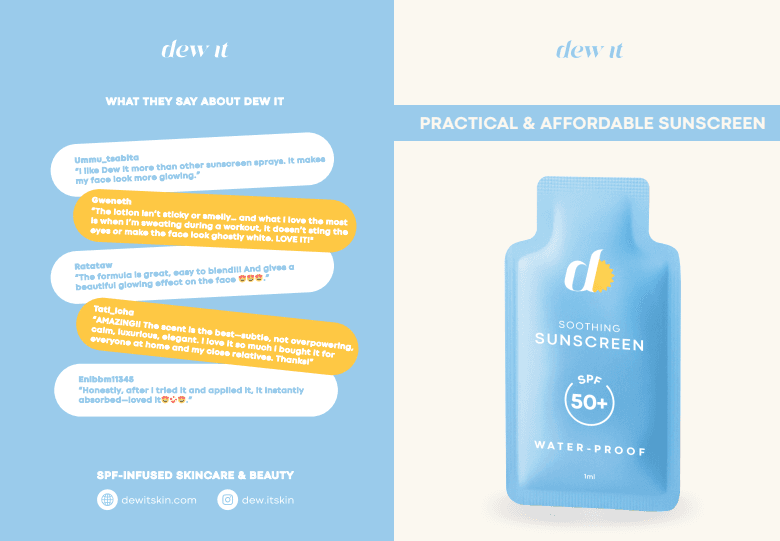 Soothing Sunscreen - Waterproof - SPF50