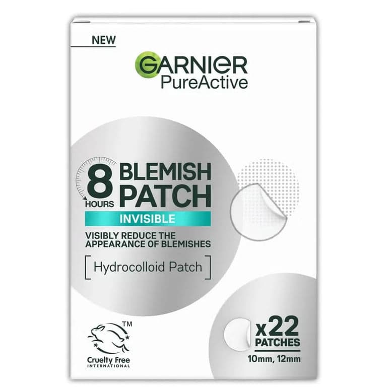 GARNIER BCAA ACNE PIMPLE PATCHES 8 PIECES SPOT TREATMENT 31g