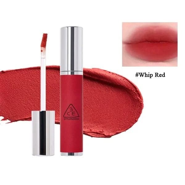 3CE Hazy Lip Clay -Whip Red