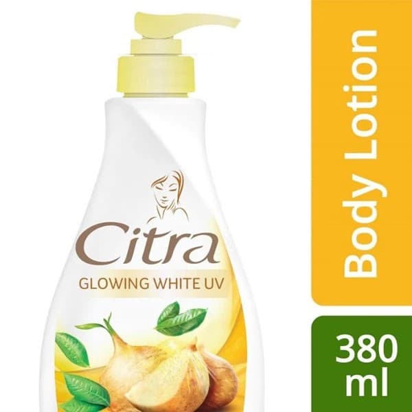 Citra Bengkoang Natural Glow UV Whitening Body Lotion 380ml X12